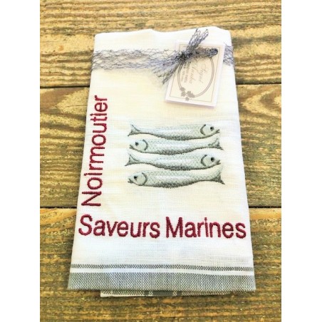 Torchon métis les sardines Noirmoutier