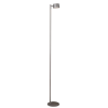 Lampadaire liseuse LED gris clair