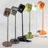 Lampe déco LED tactile verte