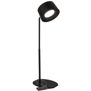 Lampe déco LED tactile noir