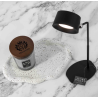 Lampe déco LED tactile noir