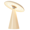 Lampe champignon LED tactile ivoire