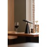 Lampe champignon LED tactile Noir