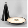 Lampe champignon LED tactile Noir