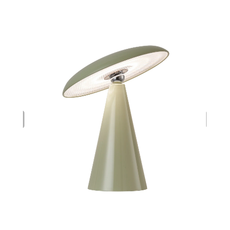 Lampe champignon LED tactile Vert Amande